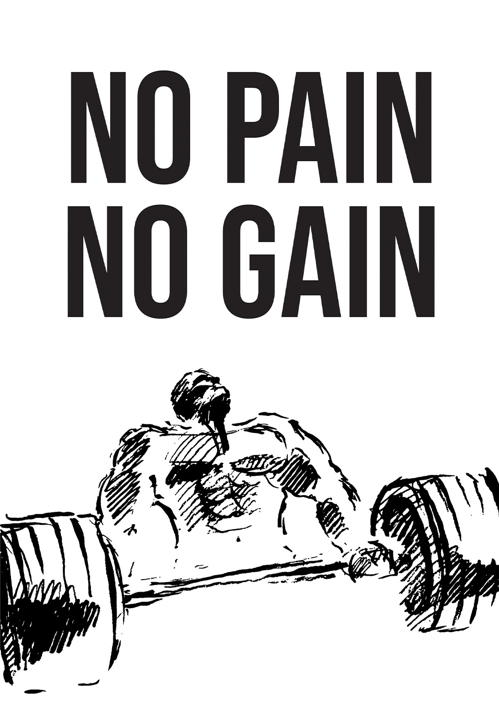 Poster No Pain No Gain