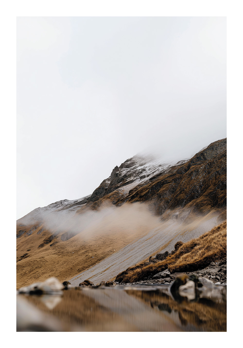 Poster paysage automnal