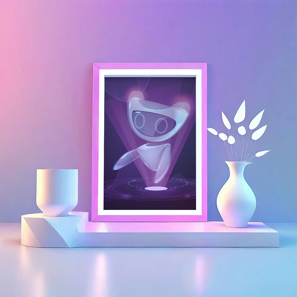 Poster robot