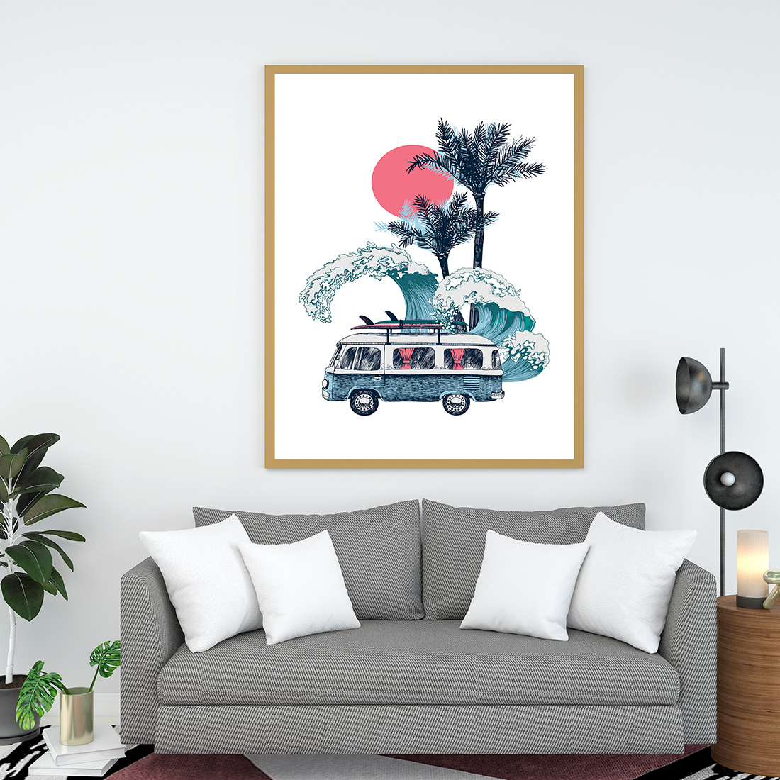 Poster surfeur