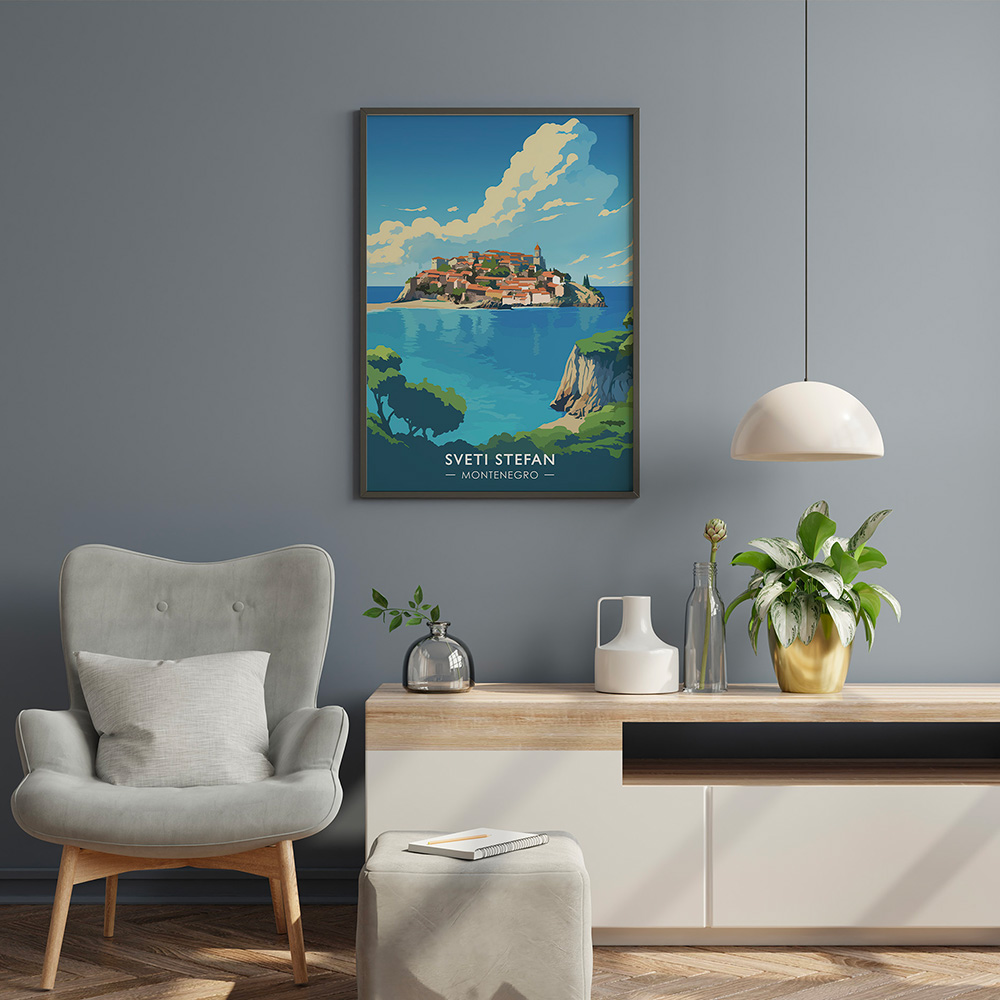 Poster Sveti Stefan